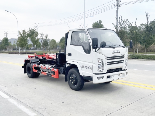 江鈴小黃牌車廂可卸式垃圾車