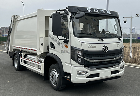 帝王環(huán)衛(wèi)牌HDW5121ZYSEQBEV型純電動(dòng)壓縮式垃圾車(chē)